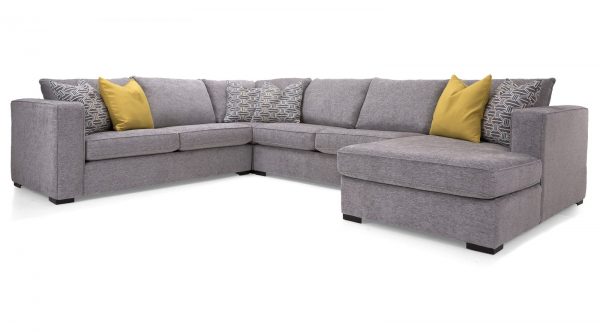 full gray couch