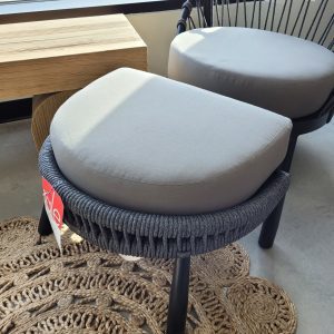 Outdoor Rug with Stool and Chair