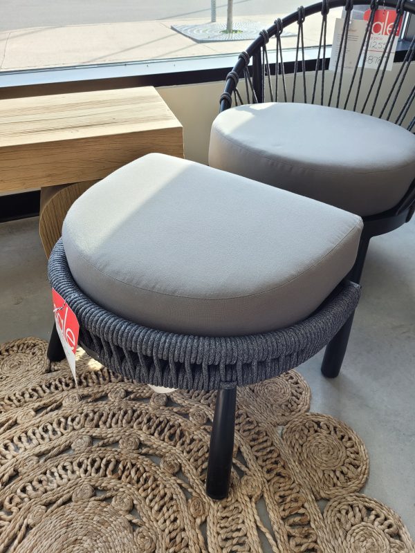 Outdoor Rug with Stool and Chair